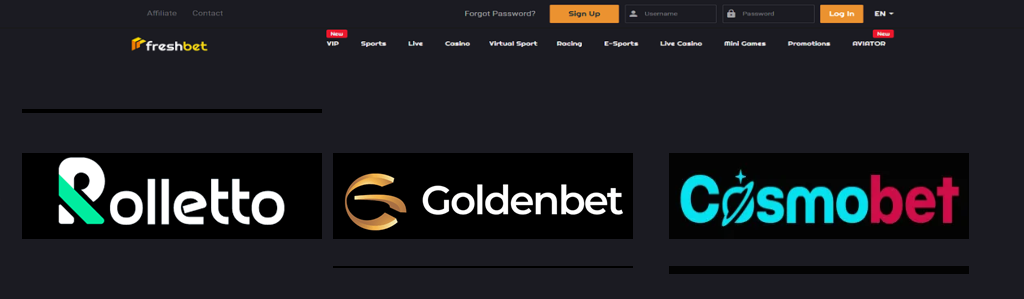 freshbet casino sister sites
